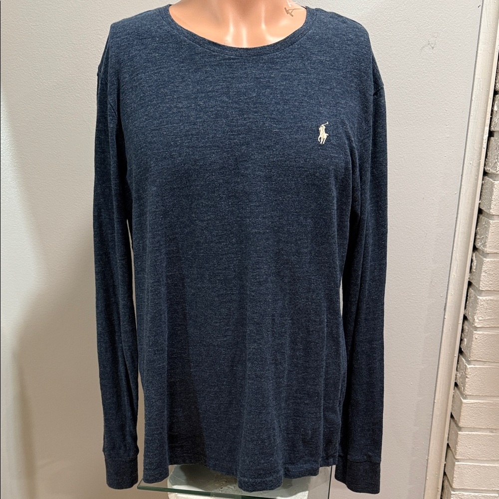 Polo by Ralph Lauren Gray Long Sleeve Shirt